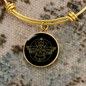 Sacred Geometry The Egyptian Scarab Bracelet Stainless Steel or 18k Gold Circle Bangle-Express Your Love Gifts