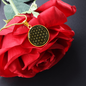 Sacred Geometry The Flower of Life Stylized Version Circle Necklace Stainless Steel or 18k Gold 18-22"-Express Your Love Gifts