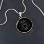 Sacred Geometry The Owl Circle Necklace Stainless Steel or 18k Gold 18-22"-Express Your Love Gifts