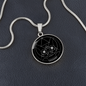 Sacred Geometry The Skull Circle Necklace Stainless Steel or 18k Gold 18-22"-Express Your Love Gifts