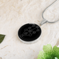 Sacred Geometry The Tree of Life Stylized Version Black Circle Necklace Stainless Steel or 18k Gold 18-22"-Express Your Love Gifts