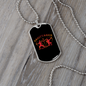 Sagittarius Archers Zodiac Necklace Stainless Steel or 18k Gold Dog Tag 24" Chain-Express Your Love Gifts