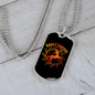 Sagittarius Centaur Zodiac Necklace Stainless Steel or 18k Gold Dog Tag 24" Chain-Express Your Love Gifts