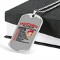 Sagittarius Facts Black Zodiac Necklace Stainless Steel or 18k Gold Dog Tag 24" Chain-Express Your Love Gifts