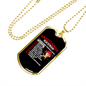 Sagittarius Facts White Zodiac Necklace Stainless Steel or 18k Gold Dog Tag 24" Chain-Express Your Love Gifts