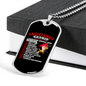 Sagittarius Facts White Zodiac Necklace Stainless Steel or 18k Gold Dog Tag 24" Chain-Express Your Love Gifts