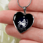 Sagittarius Horoscope Zodiac Necklace Stainless Steel or 18k Gold Heart 18-22"-Express Your Love Gifts