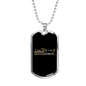 Said No Woodworker Ever Woodworker Dog Tag Stainless Steel or 18k Gold W 24"-Express Your Love Gifts