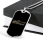 Said No Woodworker Ever Woodworker Dog Tag Stainless Steel or 18k Gold W 24"-Express Your Love Gifts