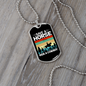 Save a Horse Ride a Cowboy Horse Necklace Stainless Steel or 18k Gold Dog Tag 24" Chain-Express Your Love Gifts