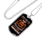 Save A Hundred Lives Firefighter Gift Stainless Steel or 18k Gold Dog Tag 24" Chain-Express Your Love Gifts