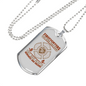 Save More Than Homes Firefighter Gift Stainless Steel or 18k Gold Dog Tag 24" Chain-Express Your Love Gifts