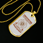 Save More Than Homes Firefighter Gift Stainless Steel or 18k Gold Dog Tag 24" Chain-Express Your Love Gifts