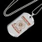 Save More Than Homes Firefighter Gift Stainless Steel or 18k Gold Dog Tag 24" Chain-Express Your Love Gifts