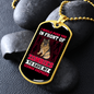 Save My German Shepherd Necklace Stainless Steel or 18k Gold Dog Tag 24" Chain-Express Your Love Gifts