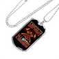 Save People Firefighter Gift Stainless Steel or 18k Gold Dog Tag 24" Chain-Express Your Love Gifts