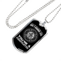Saved A Hundred Lives Firefighter Gift Stainless Steel or 18k Gold Dog Tag 24" Chain-Express Your Love Gifts