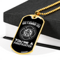 Saved A Hundred Lives Firefighter Gift Stainless Steel or 18k Gold Dog Tag 24" Chain-Express Your Love Gifts