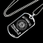 Saved A Hundred Lives Firefighter Gift Stainless Steel or 18k Gold Dog Tag 24" Chain-Express Your Love Gifts