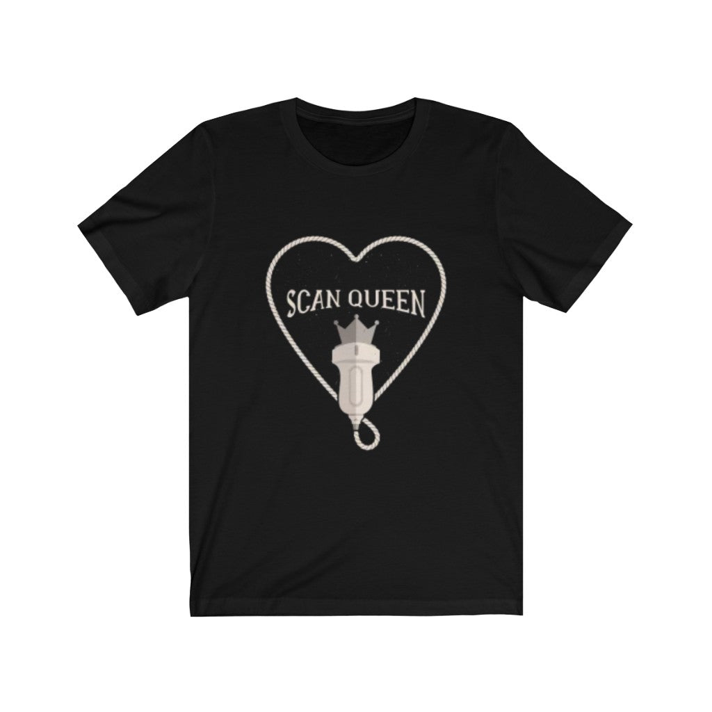 Scan Queen Men's T-Shirt-Express Your Love Gifts