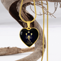 Scorpio Horoscope Zodiac Necklace Stainless Steel or 18k Gold Heart 18-22"-Express Your Love Gifts