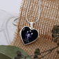 Scorpio Horoscope Zodiac Necklace Stainless Steel or 18k Gold Heart 18-22"-Express Your Love Gifts
