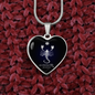 Scorpio Horoscope Zodiac Necklace Stainless Steel or 18k Gold Heart 18-22"-Express Your Love Gifts