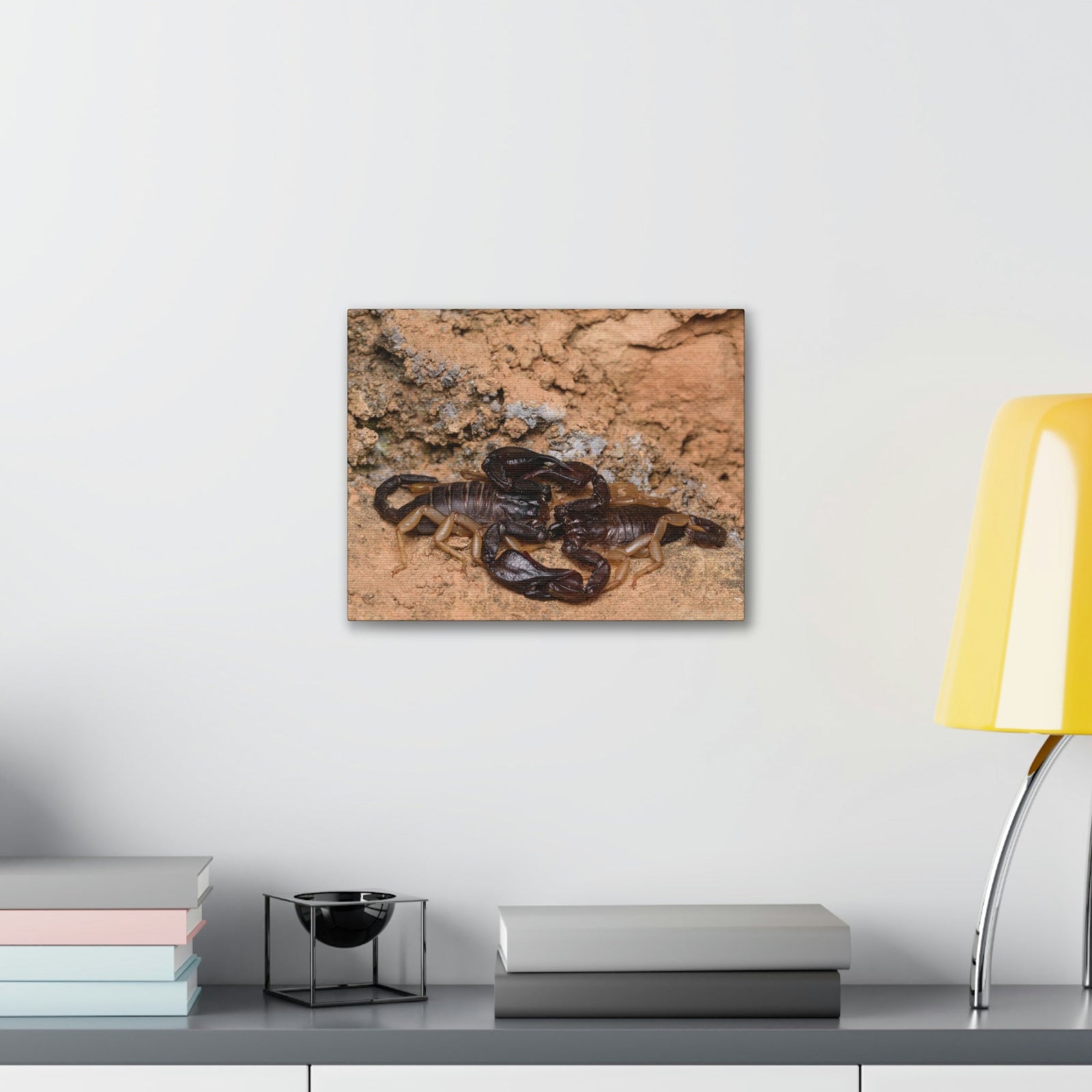 Scripture Walls Scorpion Couple Scorpion Couple Print Animal Wall Art Wildlife Canvas Prints Wall Art Ready to Hang Unframed-Express Your Love Gifts