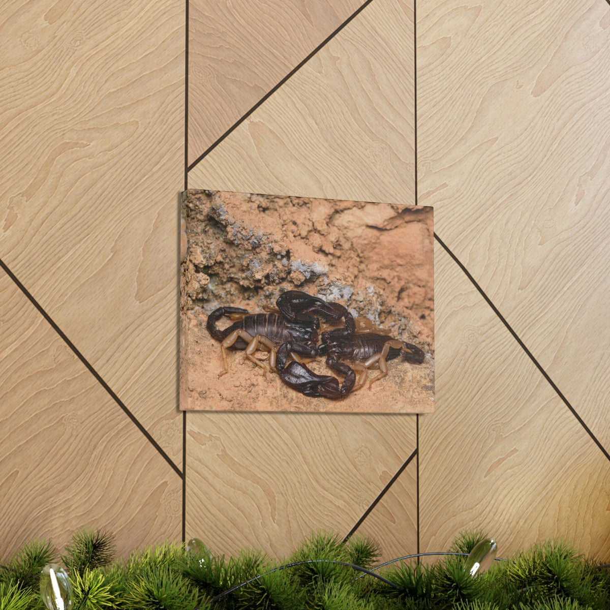 Scripture Walls Scorpion Couple Scorpion Couple Print Animal Wall Art Wildlife Canvas Prints Wall Art Ready to Hang Unframed-Express Your Love Gifts