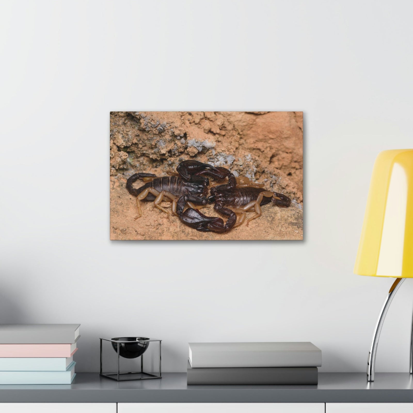 Scripture Walls Scorpion Couple Scorpion Couple Print Animal Wall Art Wildlife Canvas Prints Wall Art Ready to Hang Unframed-Express Your Love Gifts