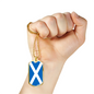 Scotland Flag Necklace Stainless Steel or 18k Gold Dog Tag 24" Chain-Express Your Love Gifts