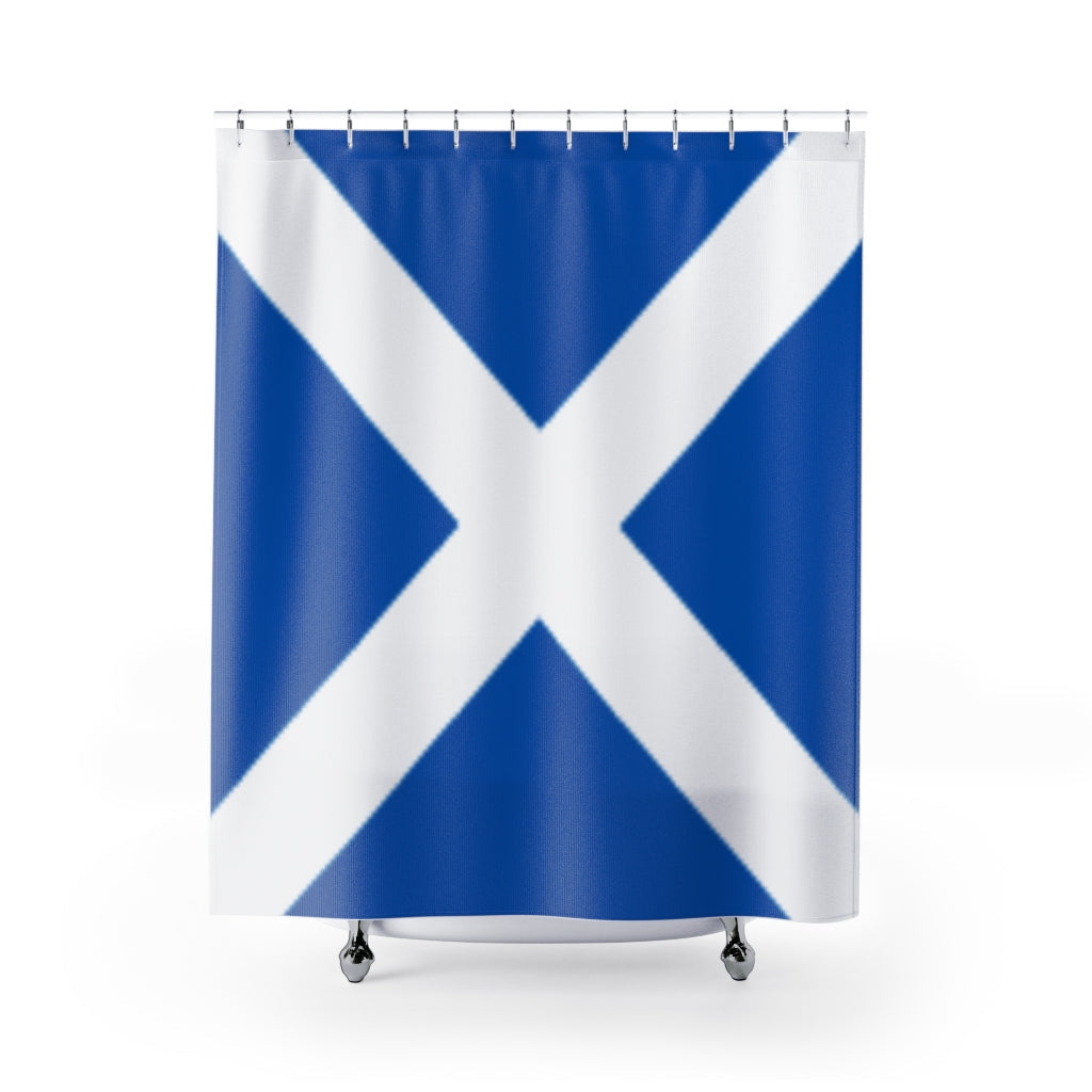 Scotland Flag Stylish Design 71" x 74" Elegant Waterproof Shower Curtain for a Spa-like Bathroom Paradise Exceptional Craftsmanship-Express Your Love Gifts