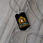 Scratch a Dog House Necklace Stainless Steel or 18k Gold Dog Tag 24" Chain-Express Your Love Gifts