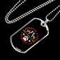 Scratch a Dog Paw Necklace Stainless Steel or 18k Gold Dog Tag 24" Chain-Express Your Love Gifts