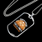 Scratch a Dog Permanent Job Couple Dogs Necklace Stainless Steel or 18k Gold Dog Tag 24" Chain-Express Your Love Gifts
