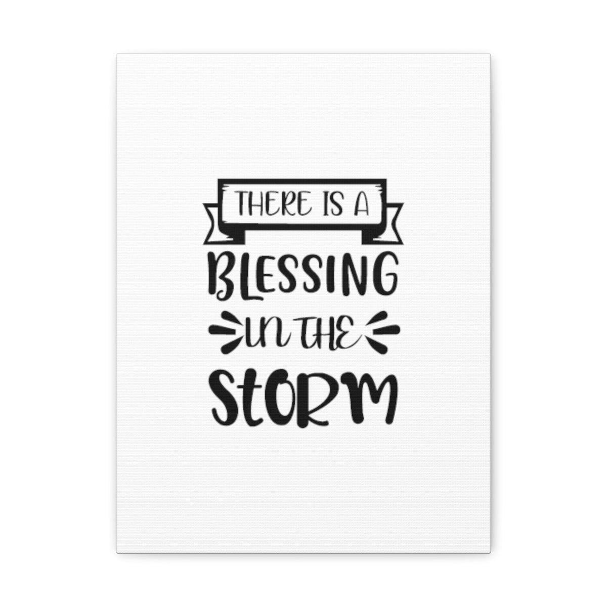 Scripture Walls A Blessing In The Storm Psalm 107:29 Christian Wall Art Bible Verse Print Ready to Hang Unframed-Express Your Love Gifts