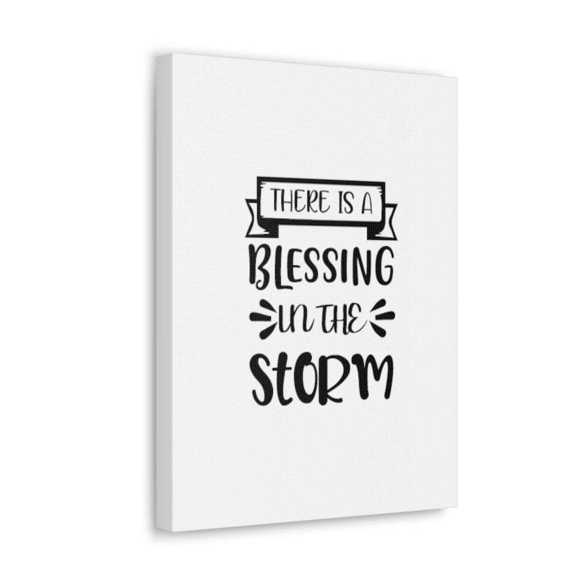 Scripture Walls A Blessing In The Storm Psalm 107:29 Christian Wall Art Bible Verse Print Ready to Hang Unframed-Express Your Love Gifts