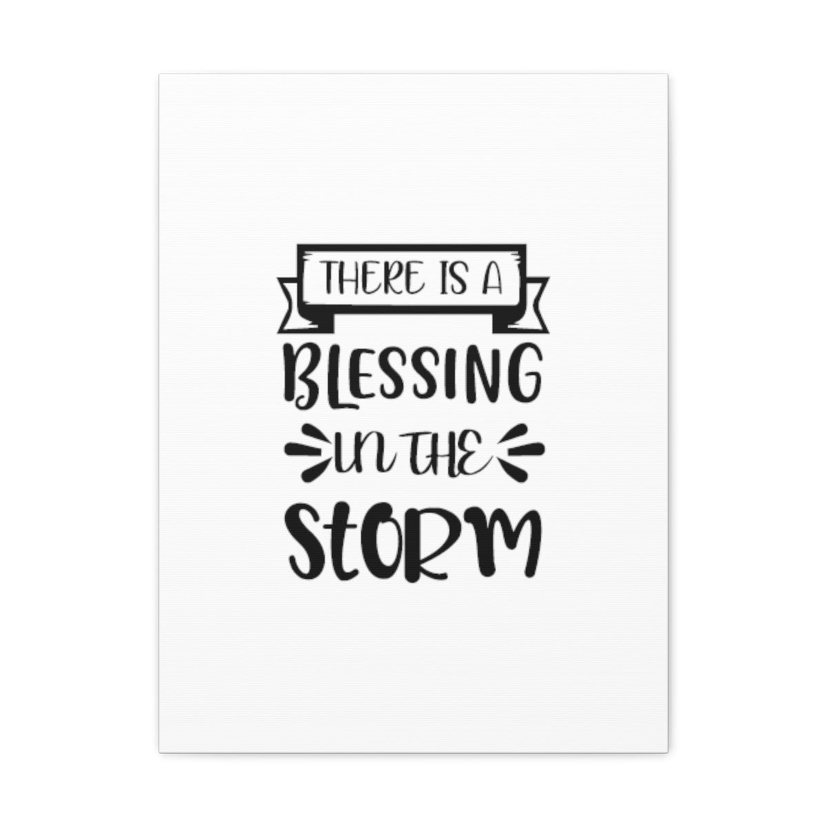 Scripture Walls A Blessing In The Storm Psalm 107:29 Christian Wall Art Bible Verse Print Ready to Hang Unframed-Express Your Love Gifts