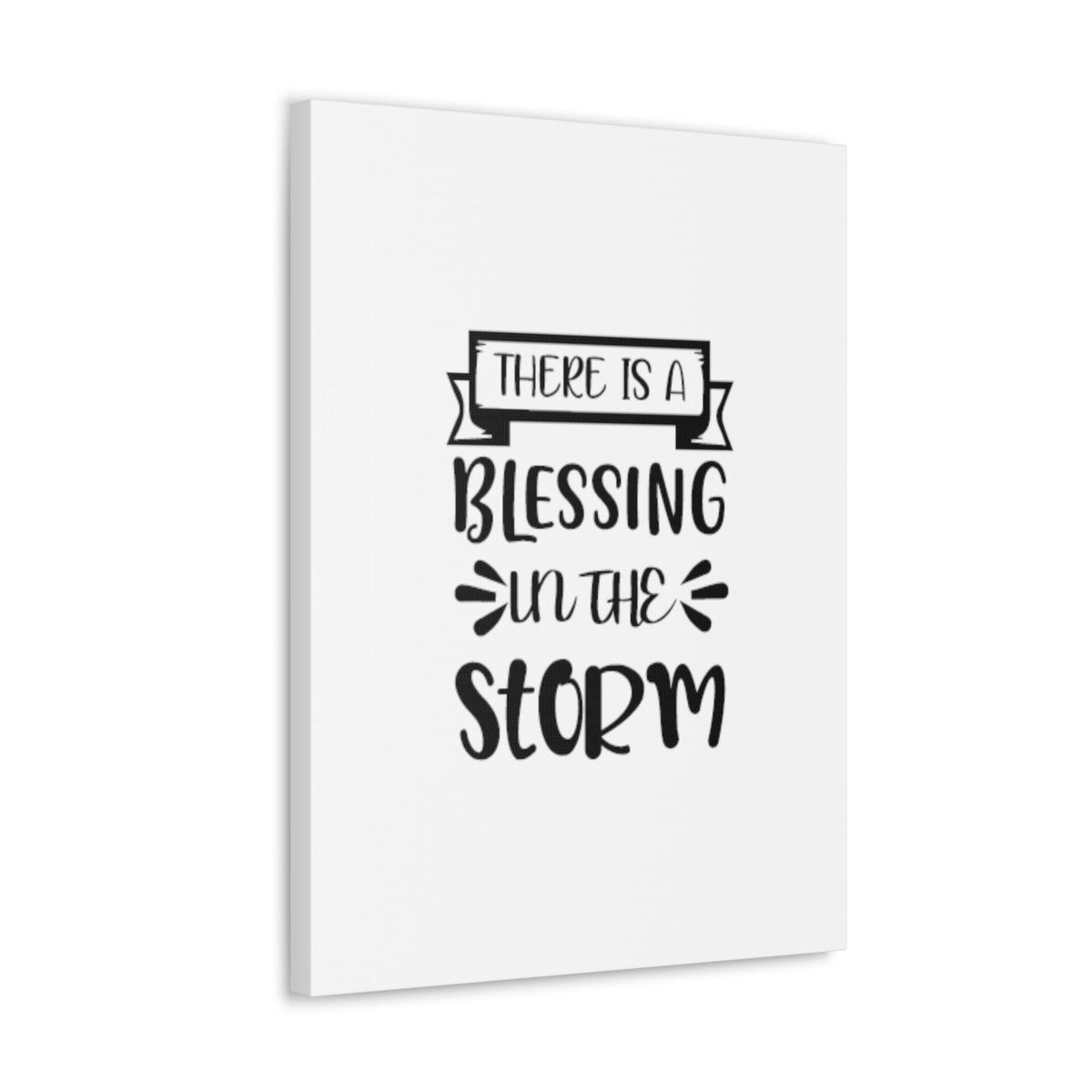 Scripture Walls A Blessing In The Storm Psalm 107:29 Christian Wall Art Bible Verse Print Ready to Hang Unframed-Express Your Love Gifts