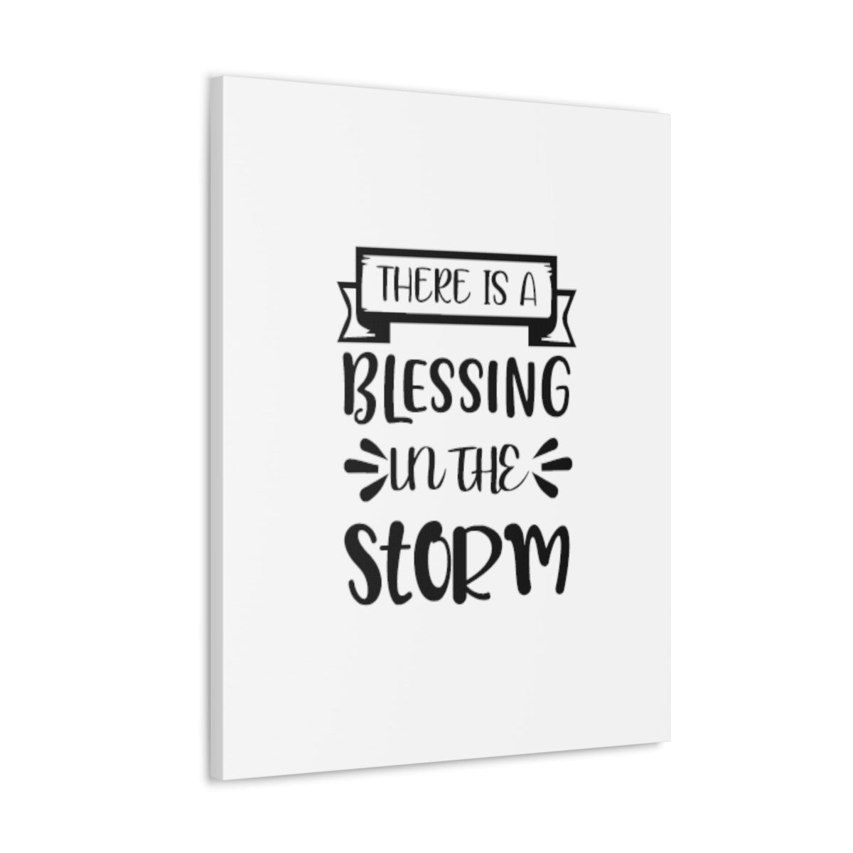 Scripture Walls A Blessing In The Storm Psalm 107:29 Christian Wall Art Bible Verse Print Ready to Hang Unframed-Express Your Love Gifts