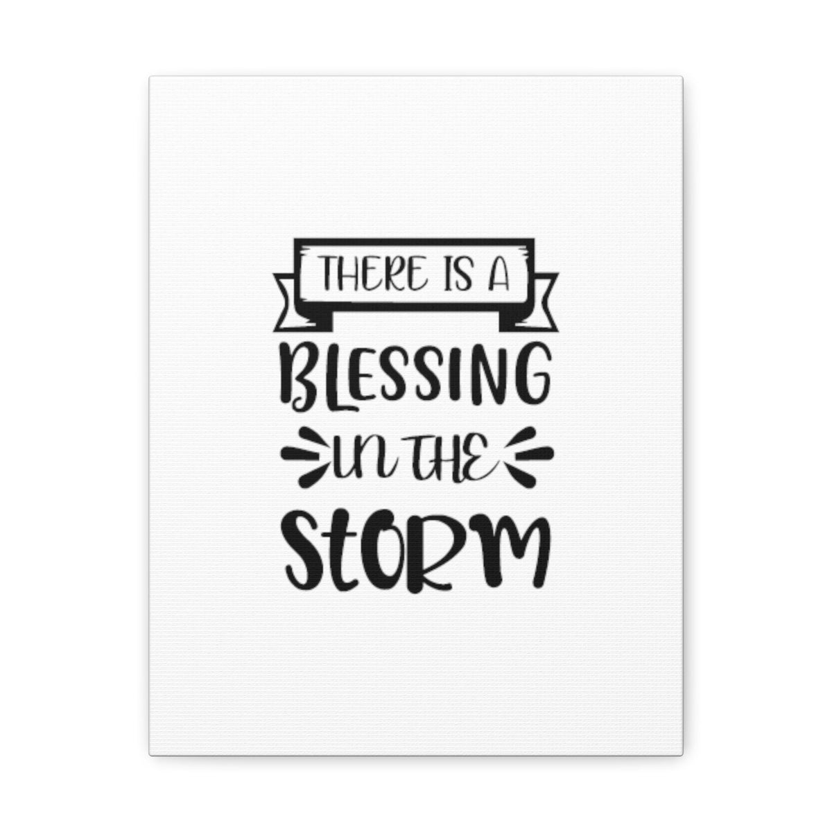 Scripture Walls A Blessing In The Storm Psalm 107:29 Christian Wall Art Bible Verse Print Ready to Hang Unframed-Express Your Love Gifts