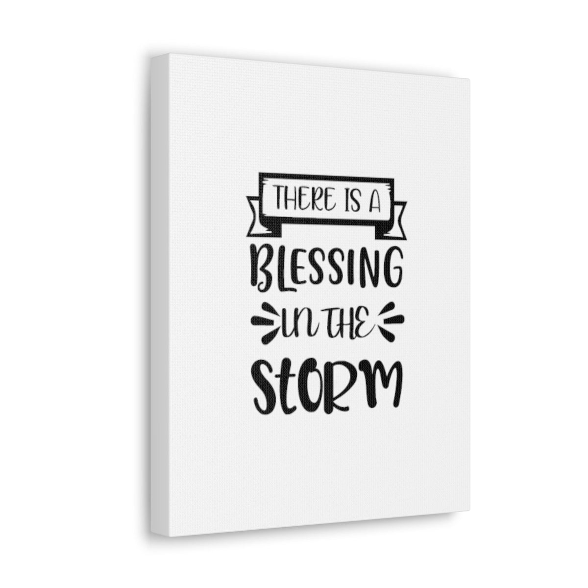 Scripture Walls A Blessing In The Storm Psalm 107:29 Christian Wall Art Bible Verse Print Ready to Hang Unframed-Express Your Love Gifts