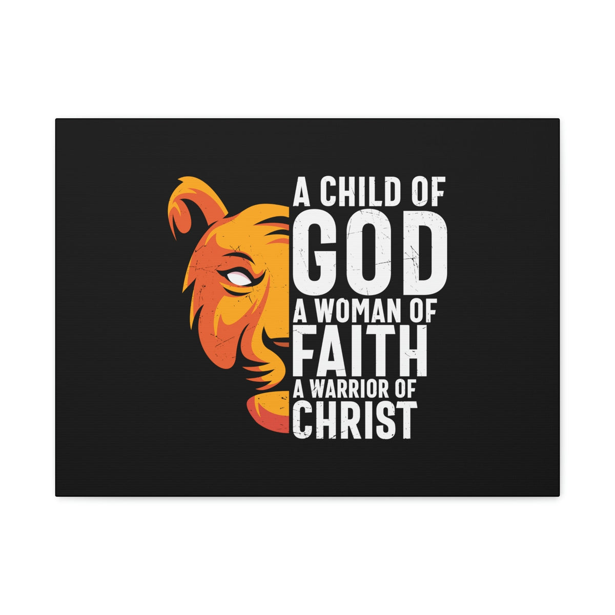Scripture Walls A Child Of God 1 John 5:4 Lion Christian Wall Art Bible Verse Print Ready to Hang Unframed-Express Your Love Gifts