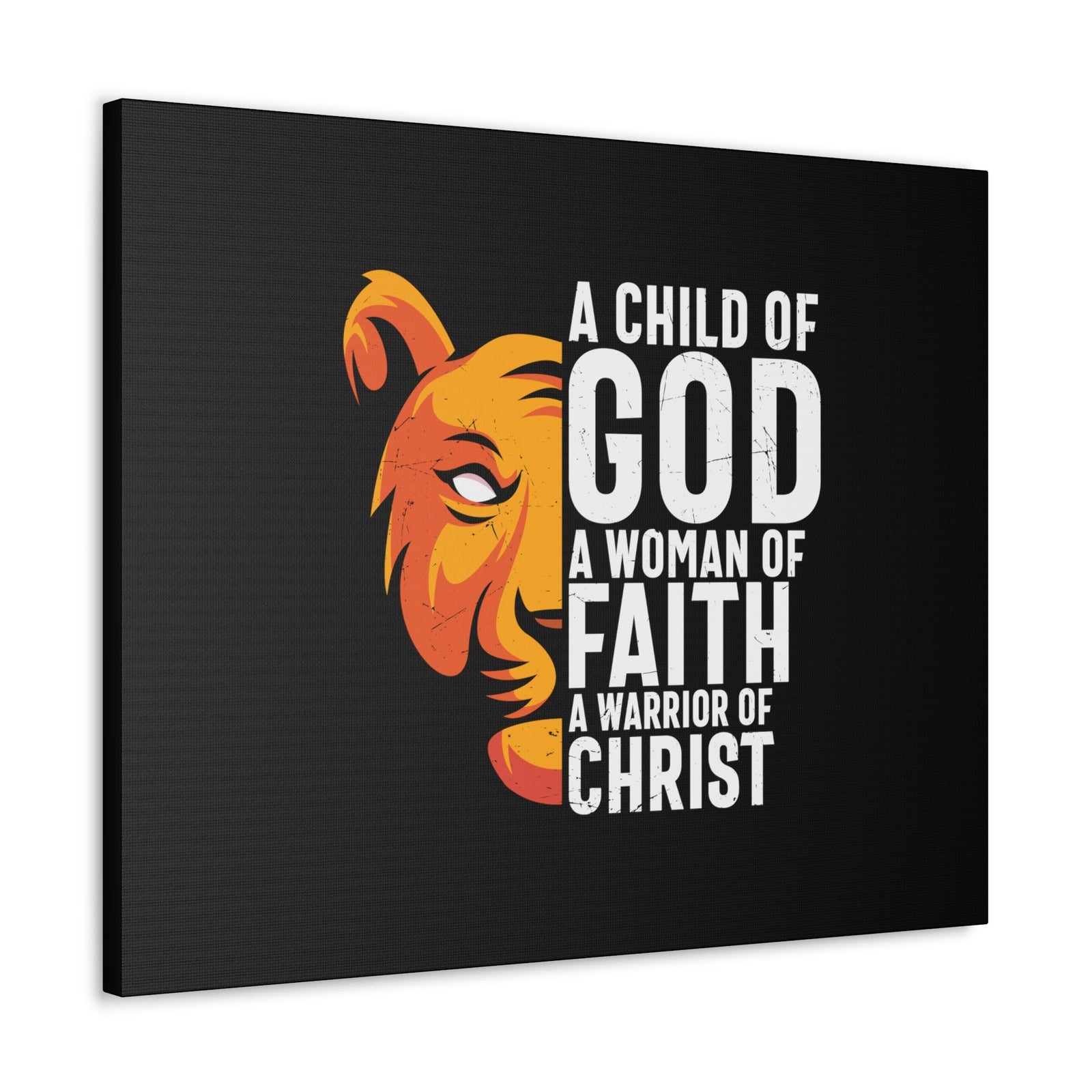 Scripture Walls A Child Of God 1 John 5:4 Lion Christian Wall Art Bible Verse Print Ready to Hang Unframed-Express Your Love Gifts