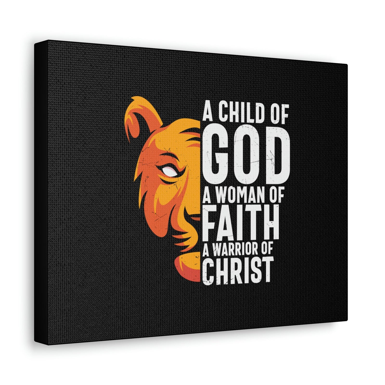 Scripture Walls A Child Of God 1 John 5:4 Lion Christian Wall Art Bible Verse Print Ready to Hang Unframed-Express Your Love Gifts