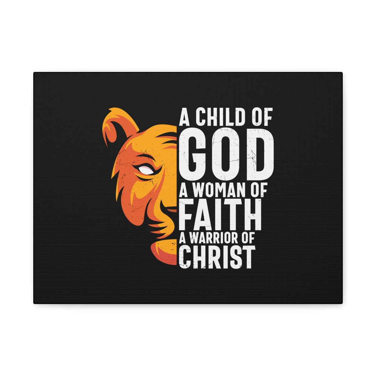 Scripture Walls A Child Of God 1 John 5:4 Lion Christian Wall Art Bible Verse Print Ready to Hang Unframed-Express Your Love Gifts