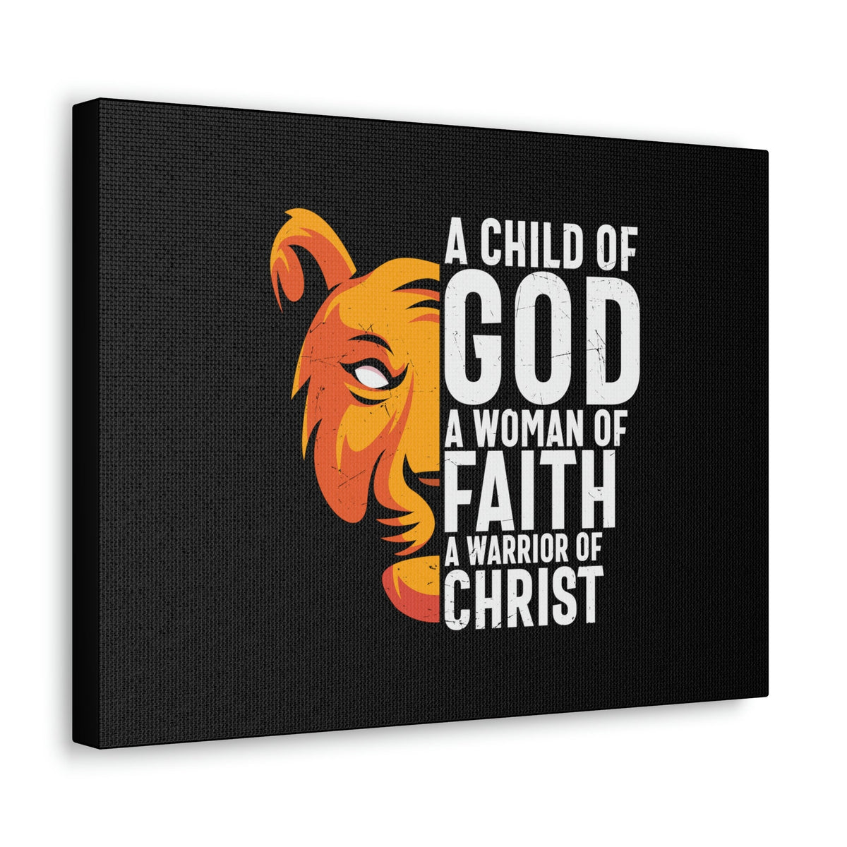 Scripture Walls A Child Of God 1 John 5:4 Lion Christian Wall Art Bible Verse Print Ready to Hang Unframed-Express Your Love Gifts