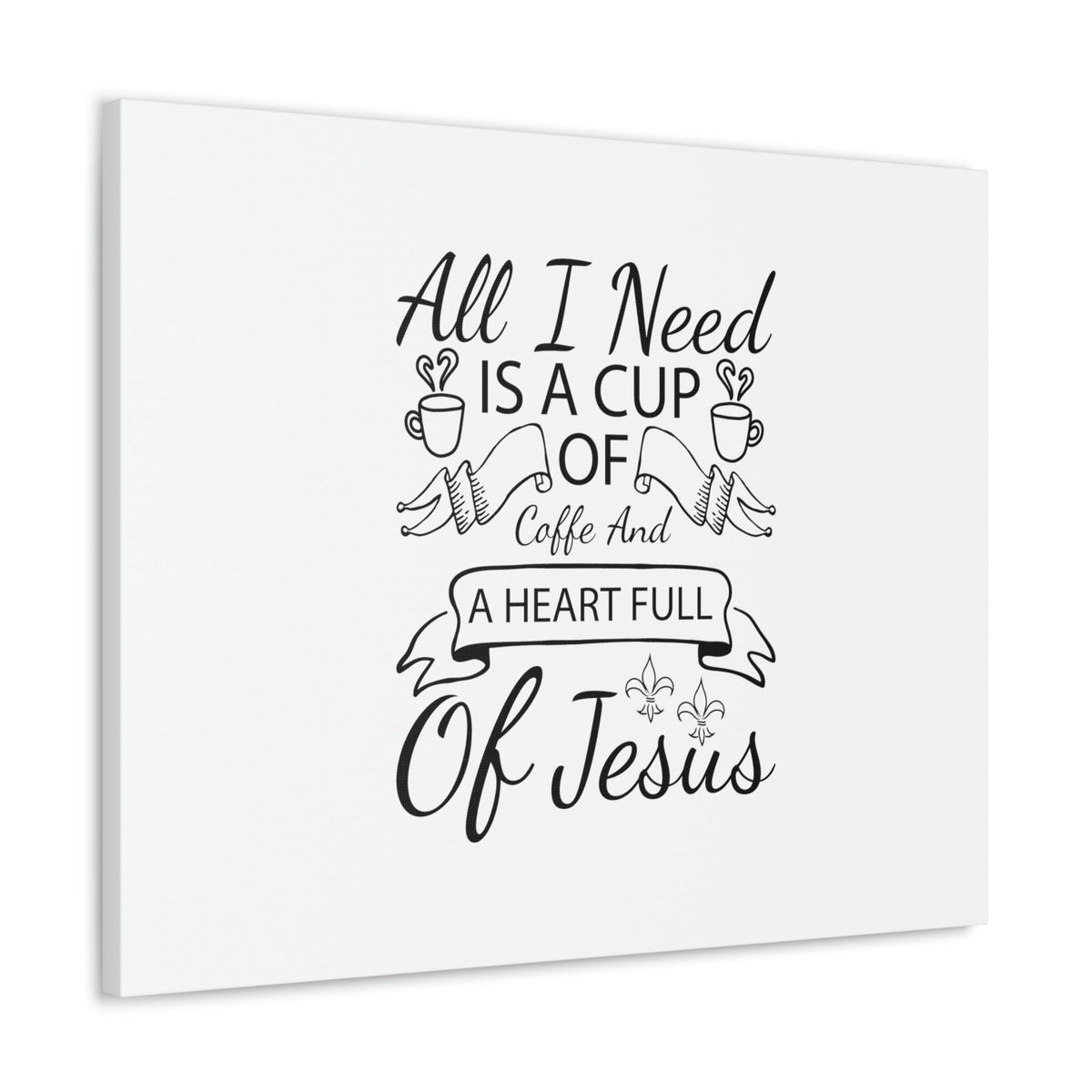 Scripture Walls A Heart Full Of Jesus Romans 12:2 Christian Wall Art Bible Verse Print Ready to Hang Unframed-Express Your Love Gifts