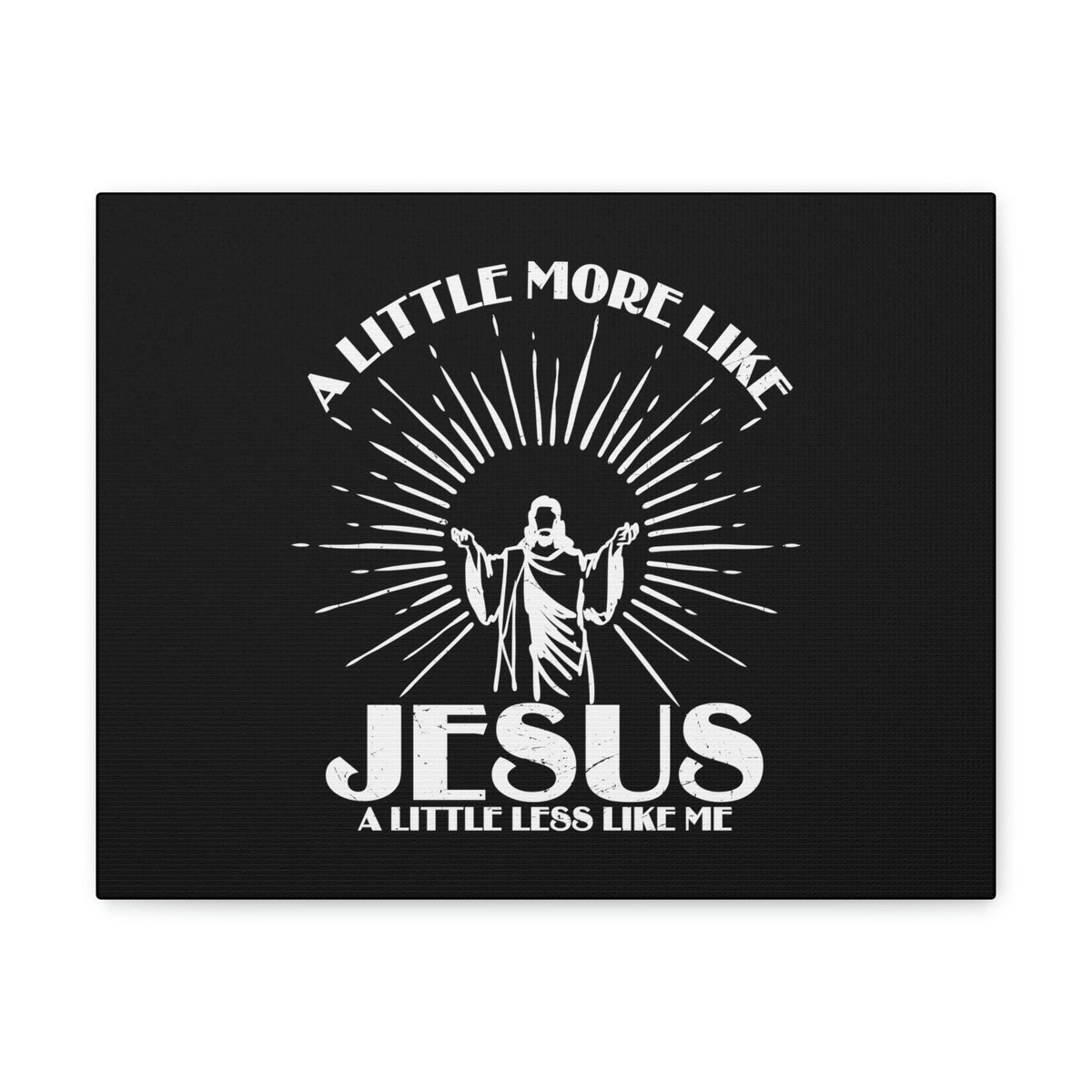 Scripture Walls A Little More Like Jesus Ephesians 5:1 Christian Wall Art Bible Verse Print Ready to Hang Unframed-Express Your Love Gifts