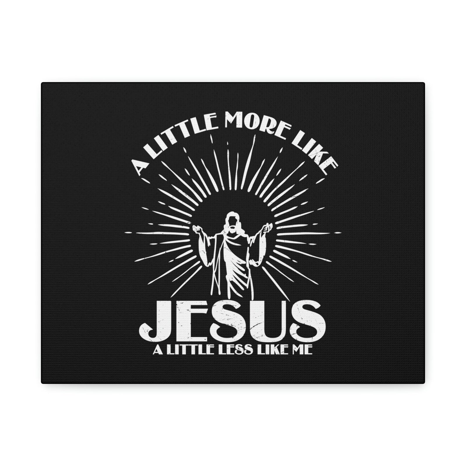 Scripture Walls A Little More Like Jesus Ephesians 5:1 Christian Wall Art Bible Verse Print Ready to Hang Unframed-Express Your Love Gifts